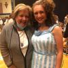 Vicki and Sarah after her lead role in Oklahoma at Bishop Chatard High School